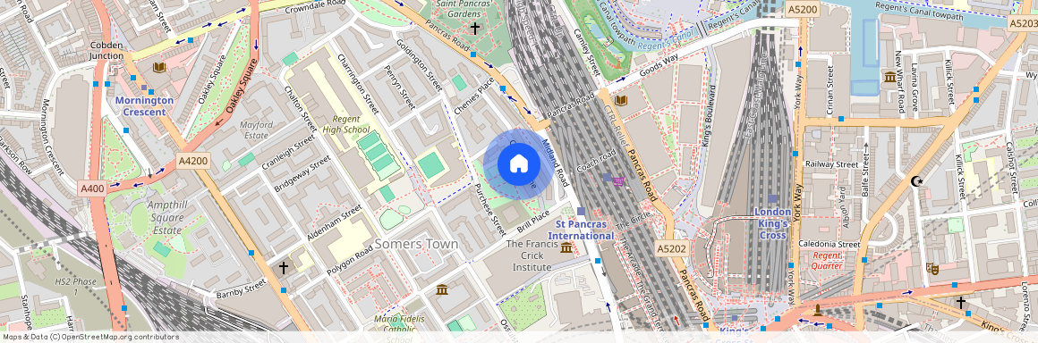 Coopers Lane, King's Cross, London, NW1