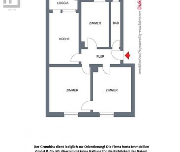 Gemütliche 3,5-Zimmer-Altbau-Wohnung mit Loggia in KN-Petershausen - Photo 5