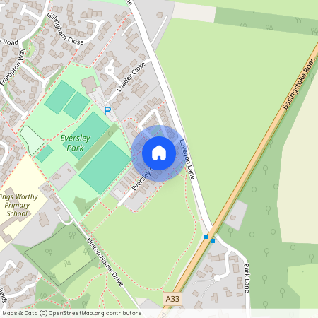 Eversley Gardens, Kings Worthy, Winchester, Hampshire, SO23