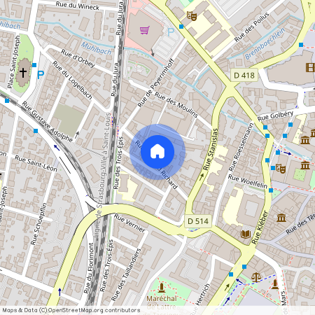 16a rue edouard richard, 68000, Colmar-Centre