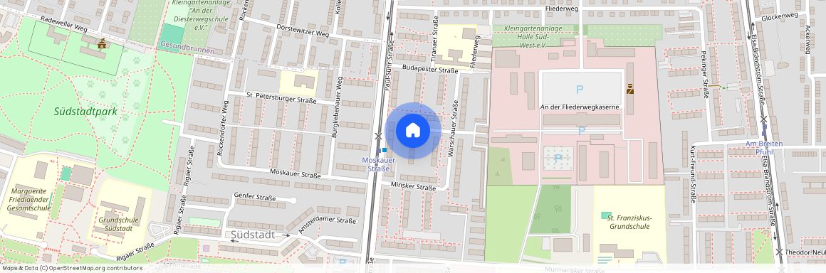 Bukarester Straße 1, Halle