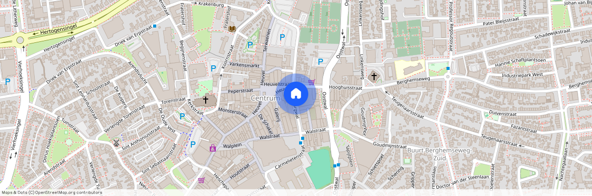 Centrum-Zuid, 5341 CR, Burgwal, Oss