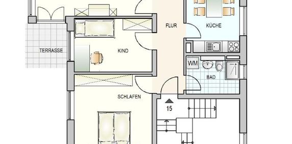 Sofort bezugsfreie Wohnung mit Terrasse in modernisiertem Gebäude! - Photo 2