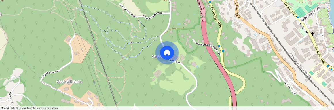 Via cardano, snc, Como, Lombardy 22100