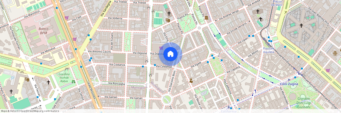 Via Digione 1 Washington Solari-Tortona, Washington Milano