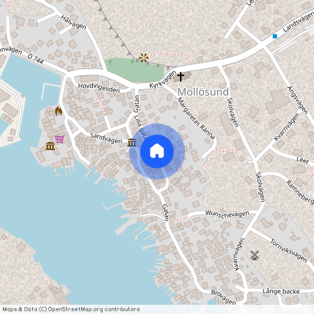 Lilla gatan, Mollösund