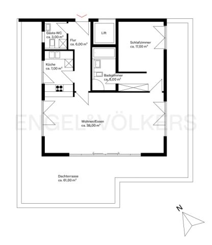 Sonnige Dachgeschosswohnung mit großzügiger Dachterrasse - Photo 4