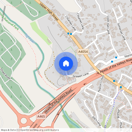 Fairview Houses, Merthyr Tydfil, CF48