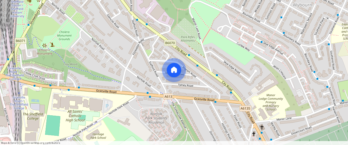 Seabrook Road, Norfolk Park, Sheffield, S2