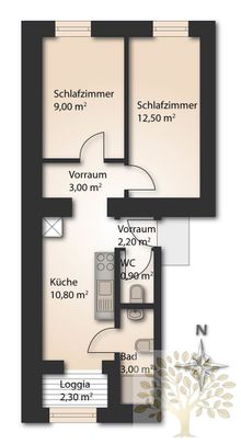 Kleinwohnung in idealer Stadtlage - Foto 1