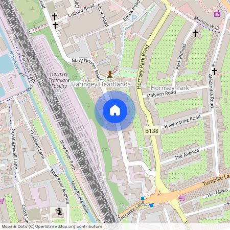 Blenheim Mansions, Alexandra Gate, Hornsey, N8