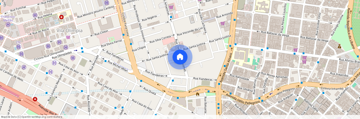 Rua Clodomiro Amazonas, 1348, Vila Nova Conceição, São Paulo, São Paulo, 04537010