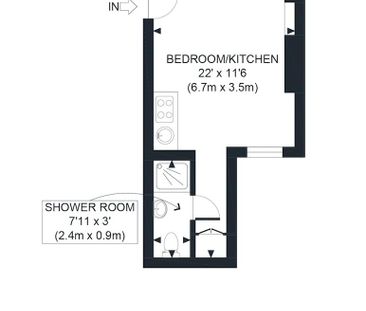 Studio Flat, Uxbridge Road, W12 - Photo 5