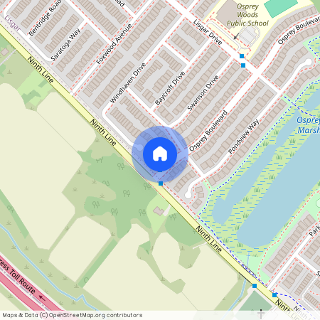 5872 Osprey Boulevard Unit# Upper, Mississauga