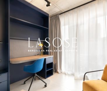 Studio 26m² with terrace to rent in El Poblenou, Barcelona - Photo 5