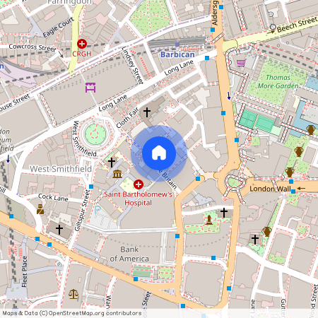 Fenwick House, 84 Bartholomew Close, London, EC1A