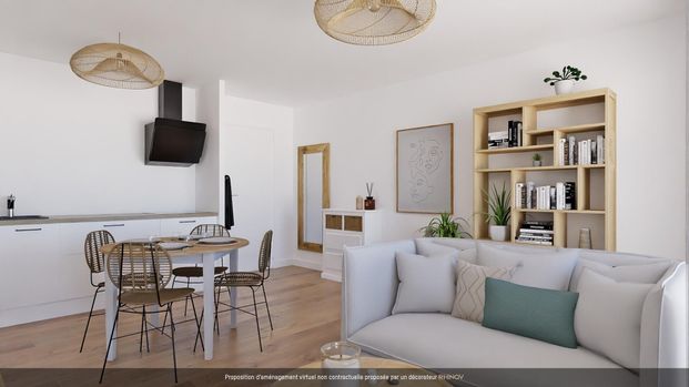 location Appartement T3 DE 58.91m² À ROUEN - Photo 1