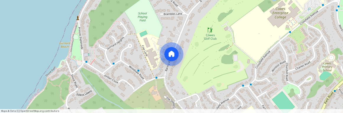 Baring Road, Cowes, Isle of Wight