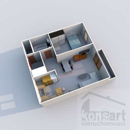 Umeblowane i wyposażone 2 pokoje przy parku - Photo 4