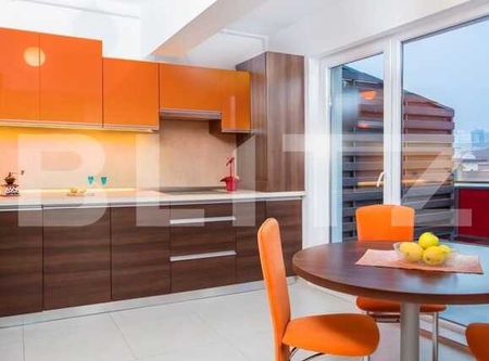 Penthouse, mobilat lux, 120 mp, 2 garaje, 3 terase, zona Lidl! - Fotografie 5