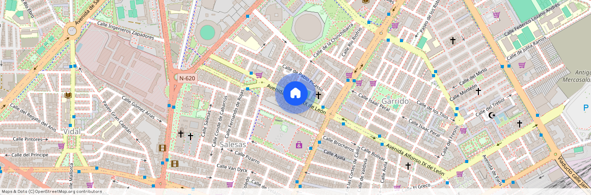 Chinchibarra, - AVENIDA ALFONSO IX DE LEÓN