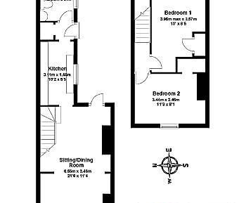 2 bedroom terraced house to rent - Photo 3