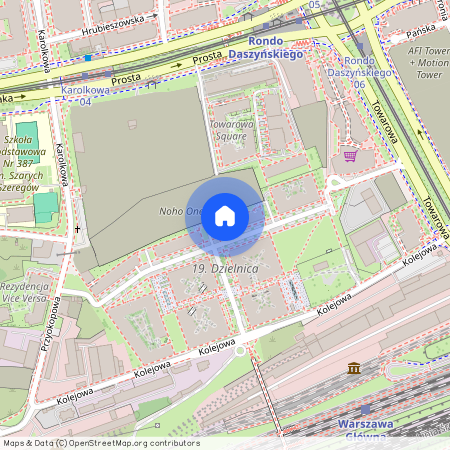 ul. Kolejowa, Czyste, Wola, Warszawa, mazowieckie