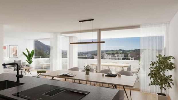 3.5 Zimmer, 88 m², 1. Stock - Photo 1