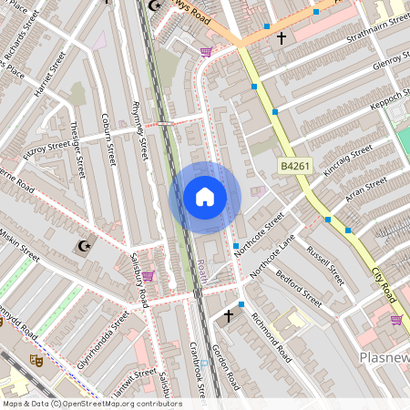 CF24 3BS Roath, Wales, Cardiff