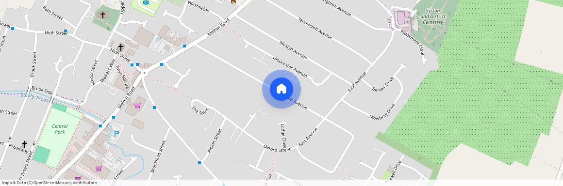 Central Avenue, Syston, Leicester, LE7