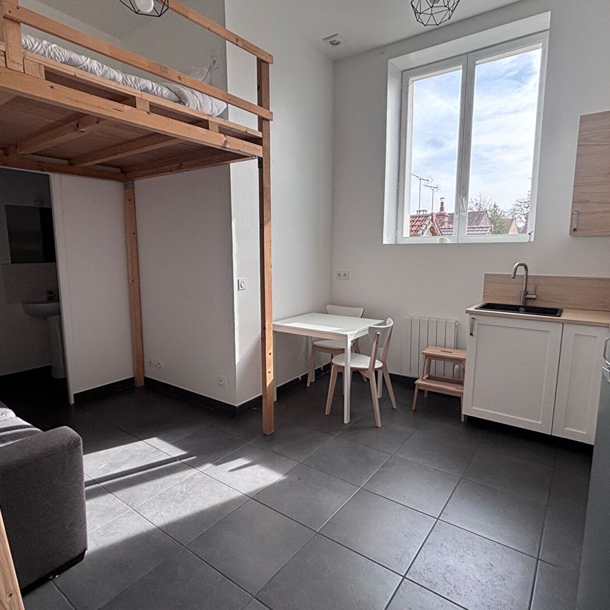 Location appartement 1 pièce, 21.82m², Fontenay-le-Vicomte - Photo 1