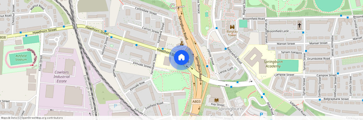 Hawthorn Street, Springburn, Glasgow, G22