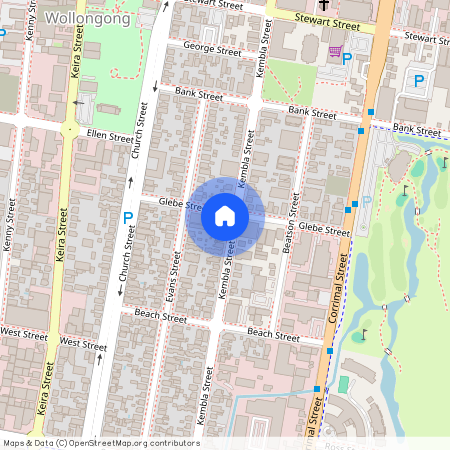 1, 17, Glebe, Street, Wollongong, 2500, New South Wales