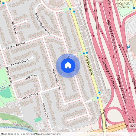 47 RAYSIDE Drive #Bsmt, Toronto, Markland Wood