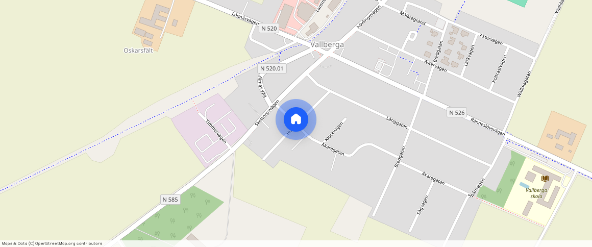 Humlegatan, Vallberga