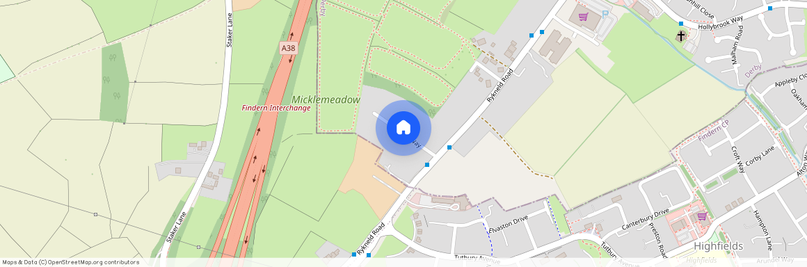 Rykneld Way, Littleover, Derby