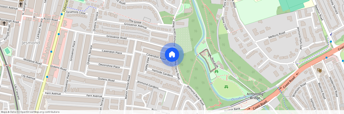 Jesmond Dene Road, Newcastle Upon Tyne