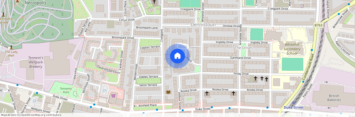 Whitehill Place, Dennistoun, Glasgow, G31