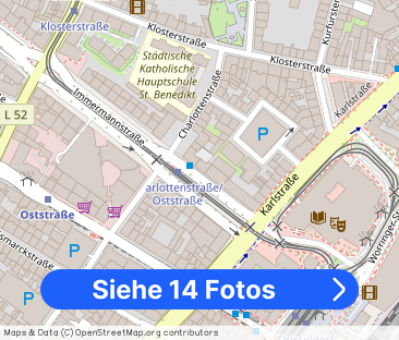 Tolle 2-Zimmer-Wohnung in der Innenstadt mit 2 Balkonen! - Foto 1