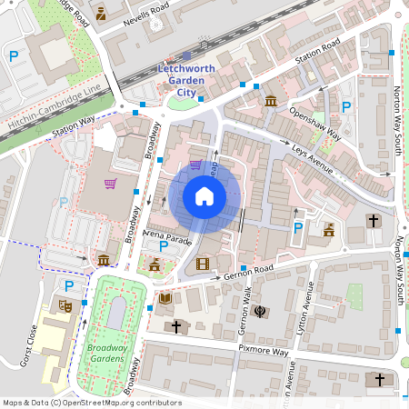 Eastcheap, Letchworth Garden City, SG6