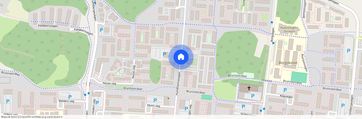 Hundhamravägen, Norsborg