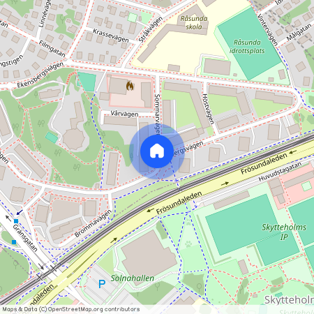 Virebergsvägen, Solna