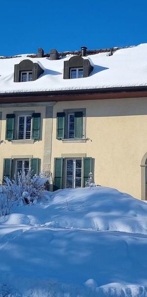 Beautiful bright apartment in the heart of Siviriez - Photo 1