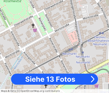 Gut-geschnittene 3-Raum-Wohnung in Zentrumsnähe ab Juli zu vermieten - Foto 1