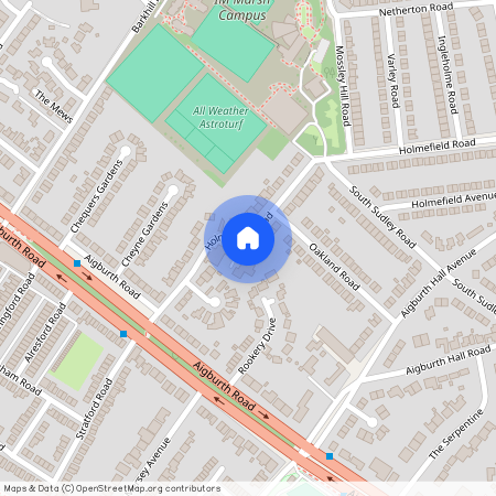 Holmefield Road, L19, Liverpool