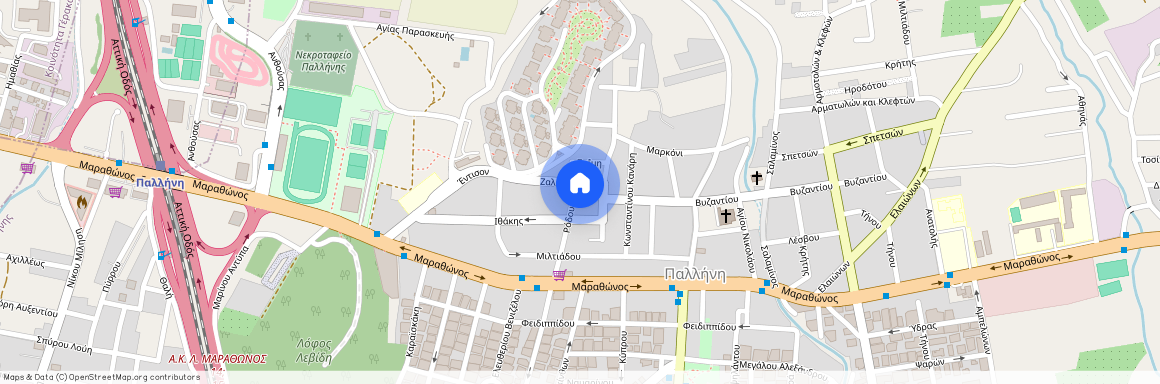 Ρόδου 16, 153 51 Παλλήνη, Κέντρο (Παλλήνη)