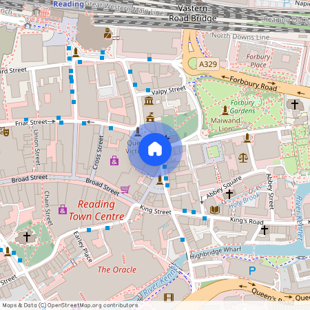 Market Place, Reading, Berkshire, RG1