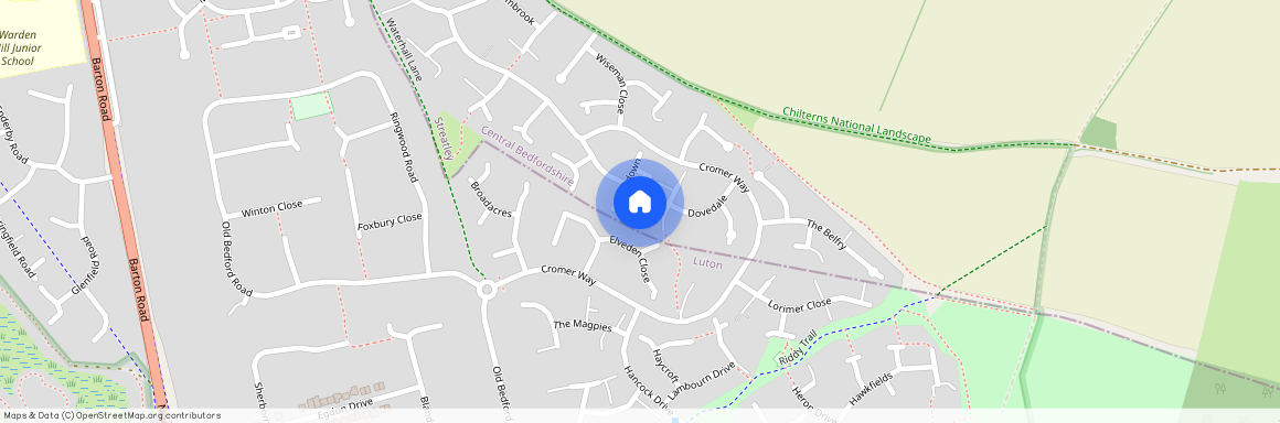 Dovedale, Luton, LU2