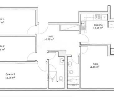 Apartamento T3 em Lisboa - Photo 6