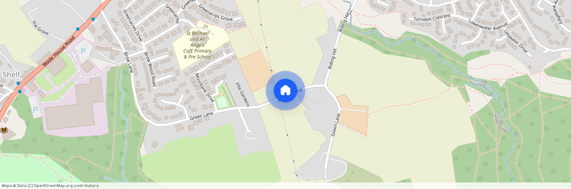 Green Lane, Shelf, Halifax